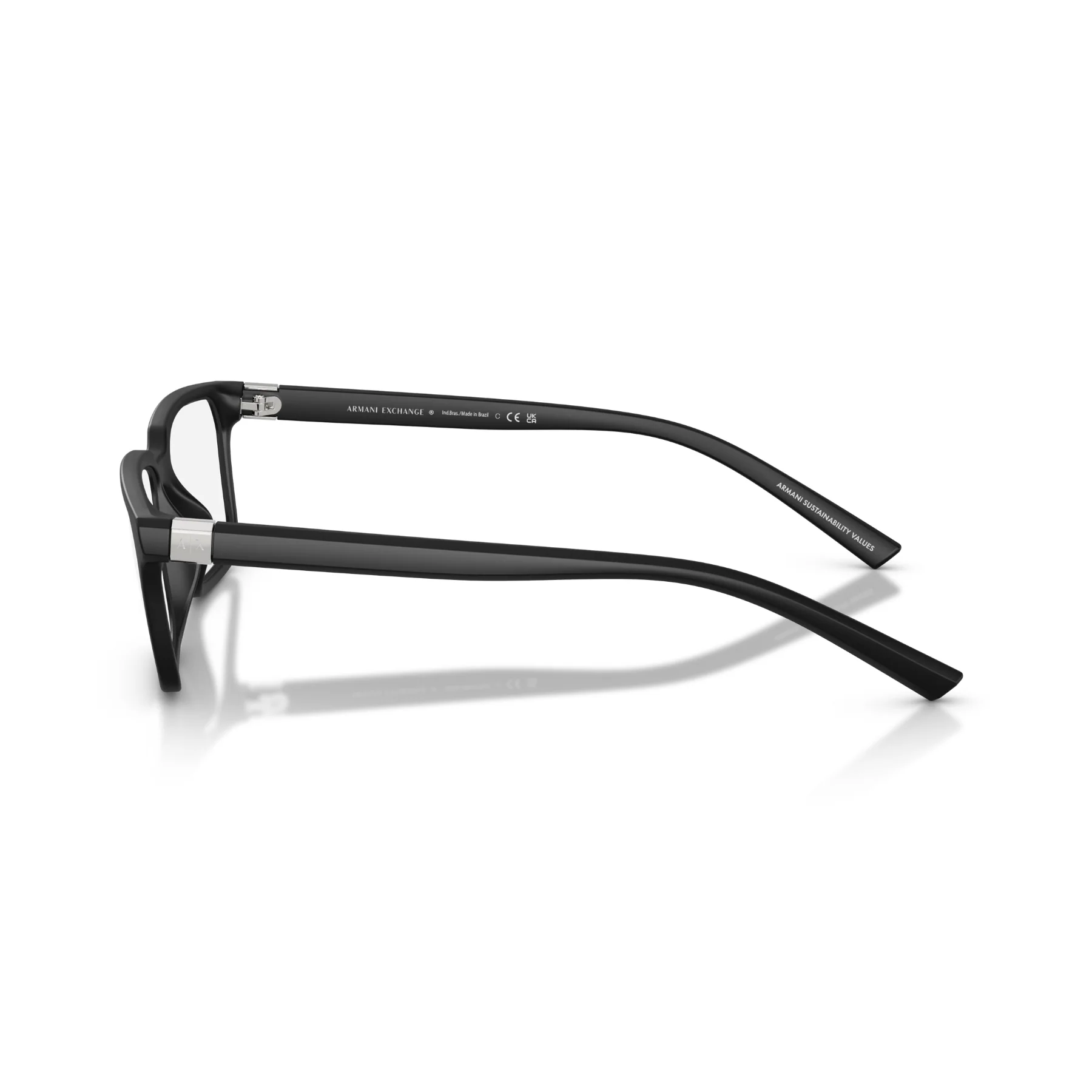 Lentes Oftálmicos Armani Exchange AX3137U Matte Black Negro - Image 3