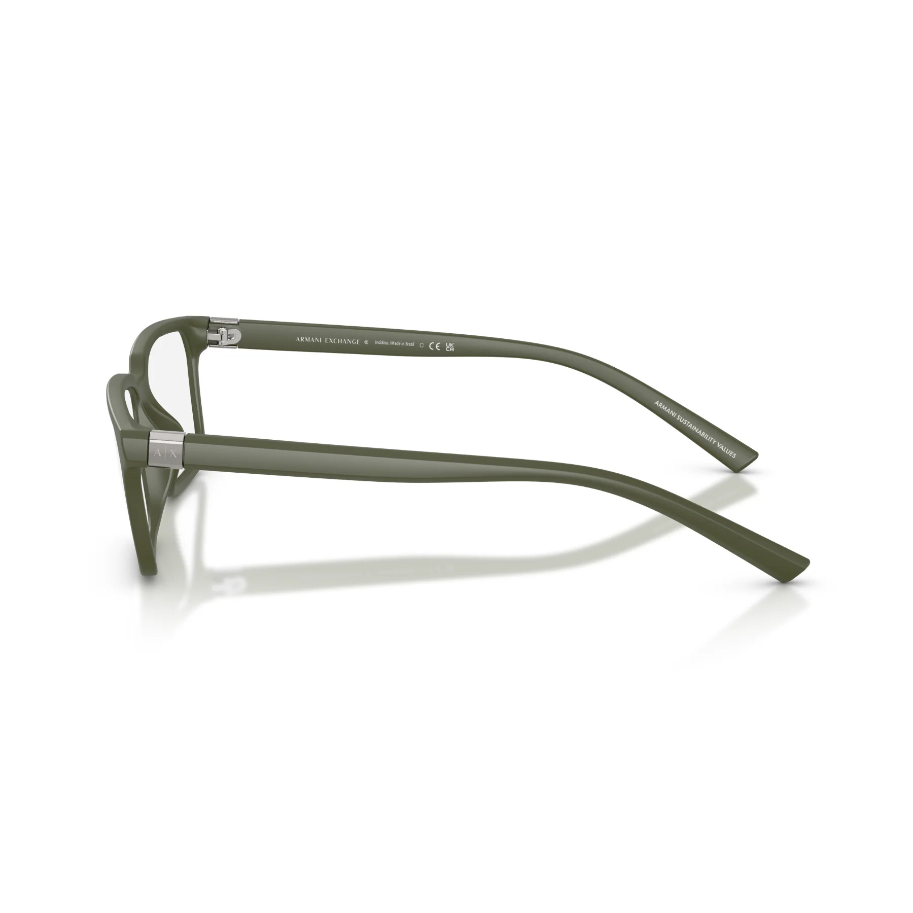 Lentes Oftálmicos Armani Exchange AX3137U Matte Green Verde - Image 3