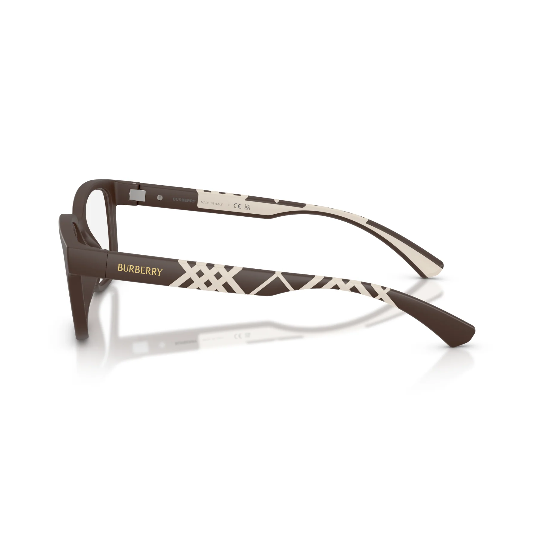 Lentes Oftálmicos Burberry BE2451U Matte Brown Café - Image 3
