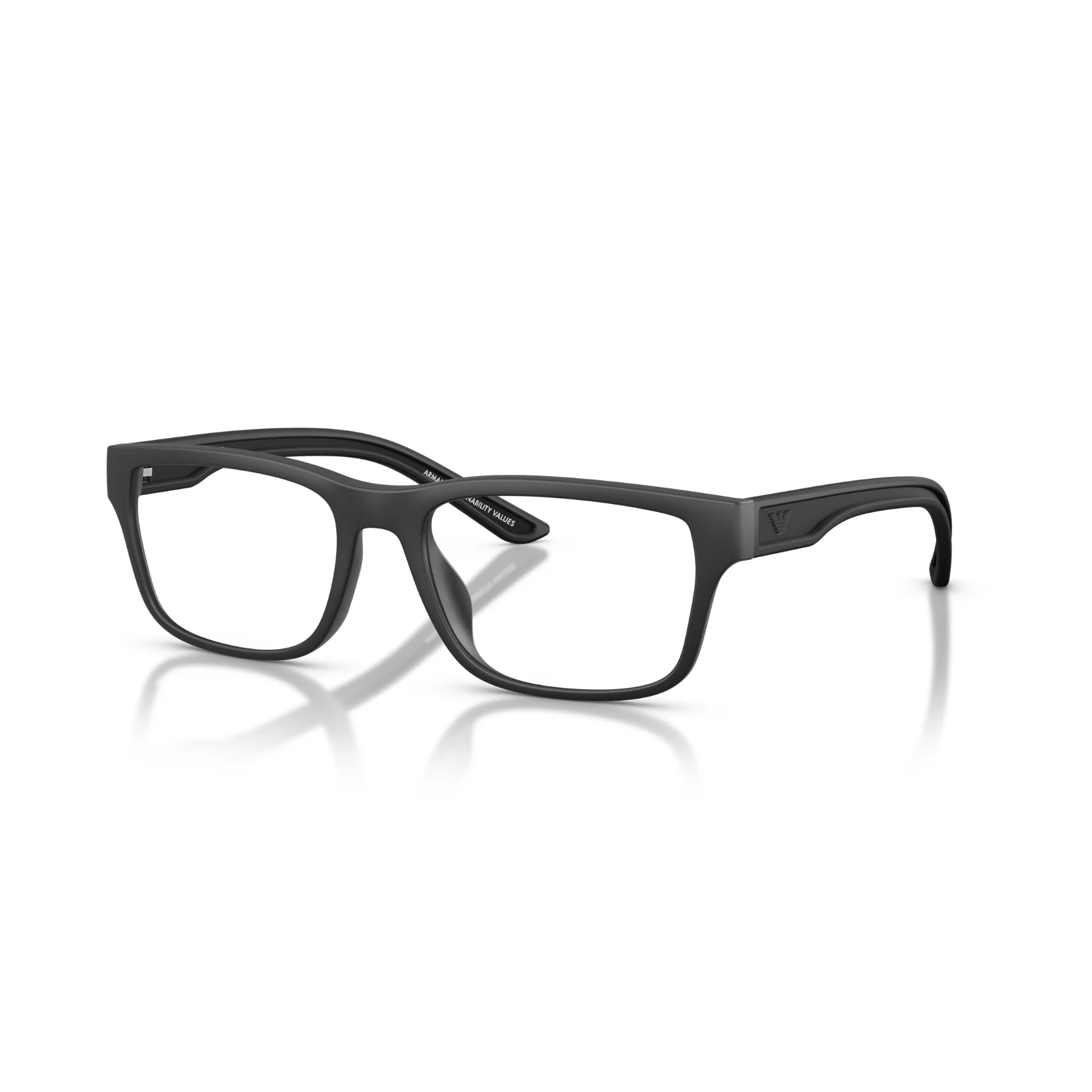Lentes Oftálmicos Emporio Armani EA3276U Rubberized Matte Black Negro - Image 2