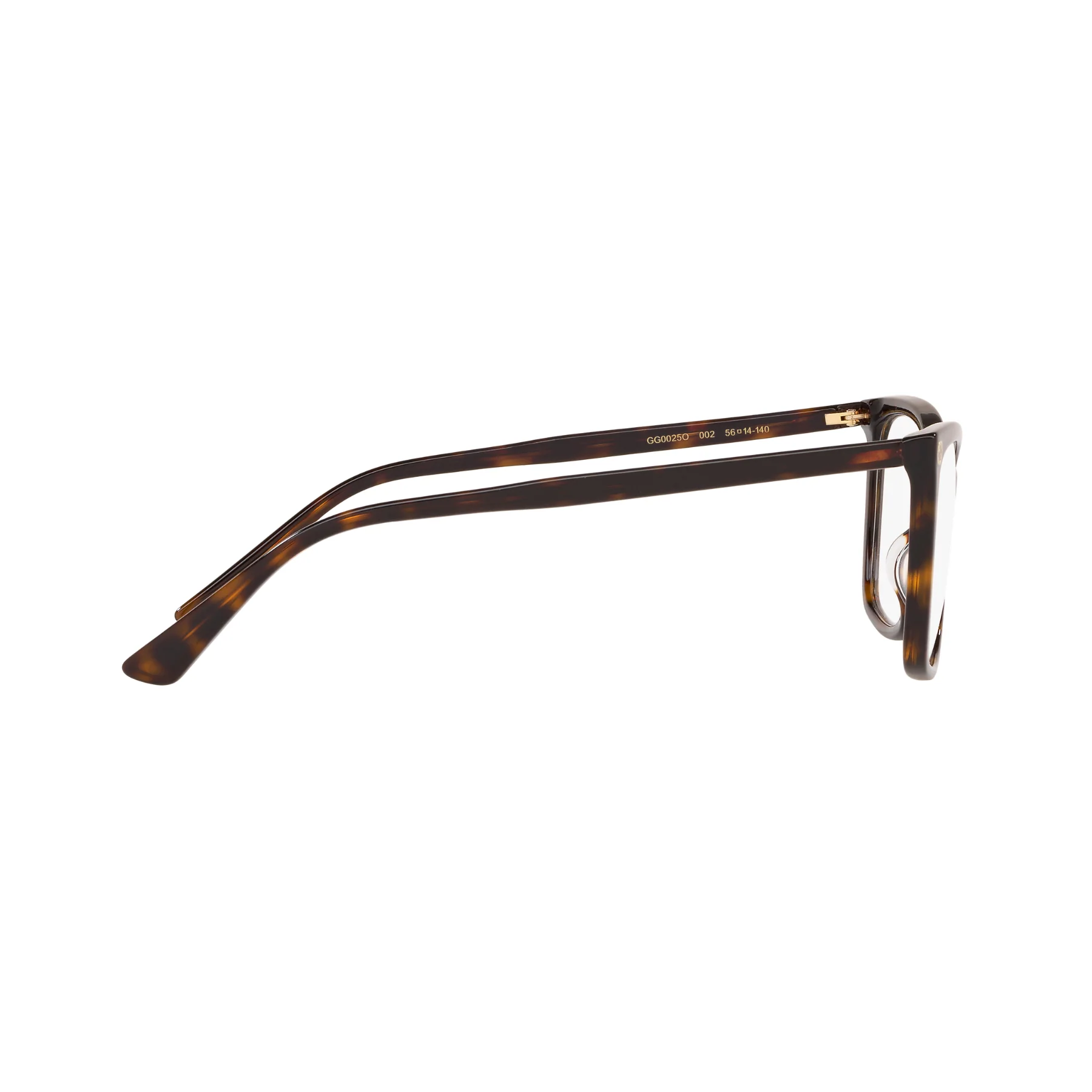 Lentes Oftálmicos Gucci GC001018 Gg0025O Café - Image 4