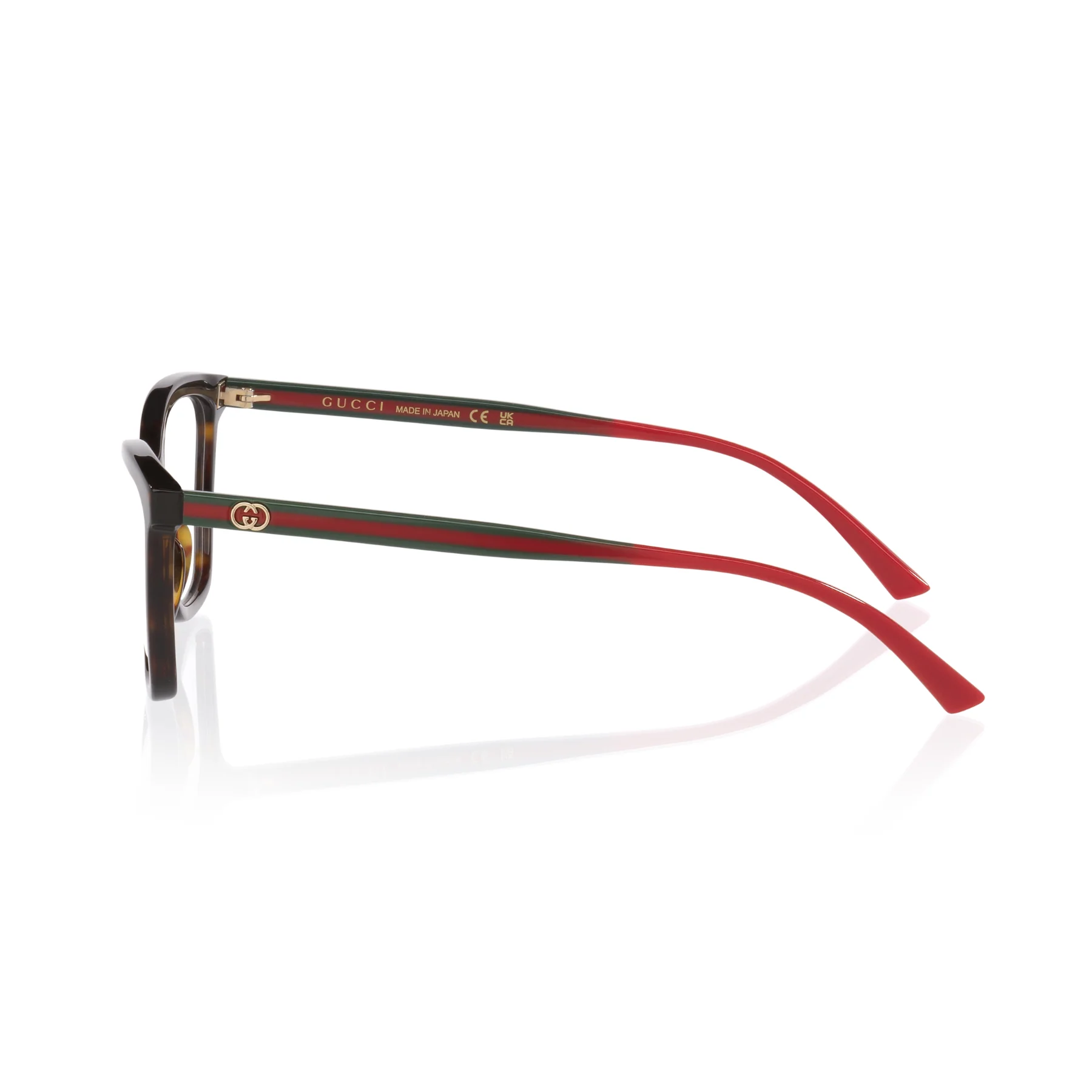 Lentes Oftálmicos Gucci GC002688 Gg1989O Tortoise Café - Image 3