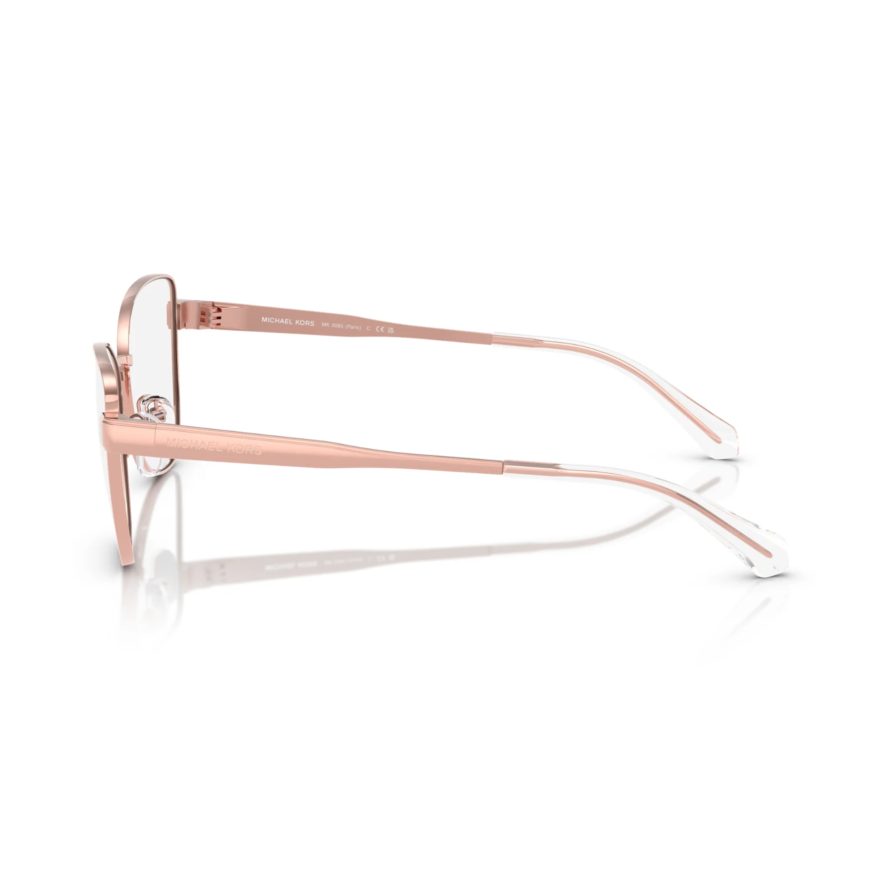 Armazón Michael Kors MK3085 Paris Rose Gold Dora Dorado - Image 3