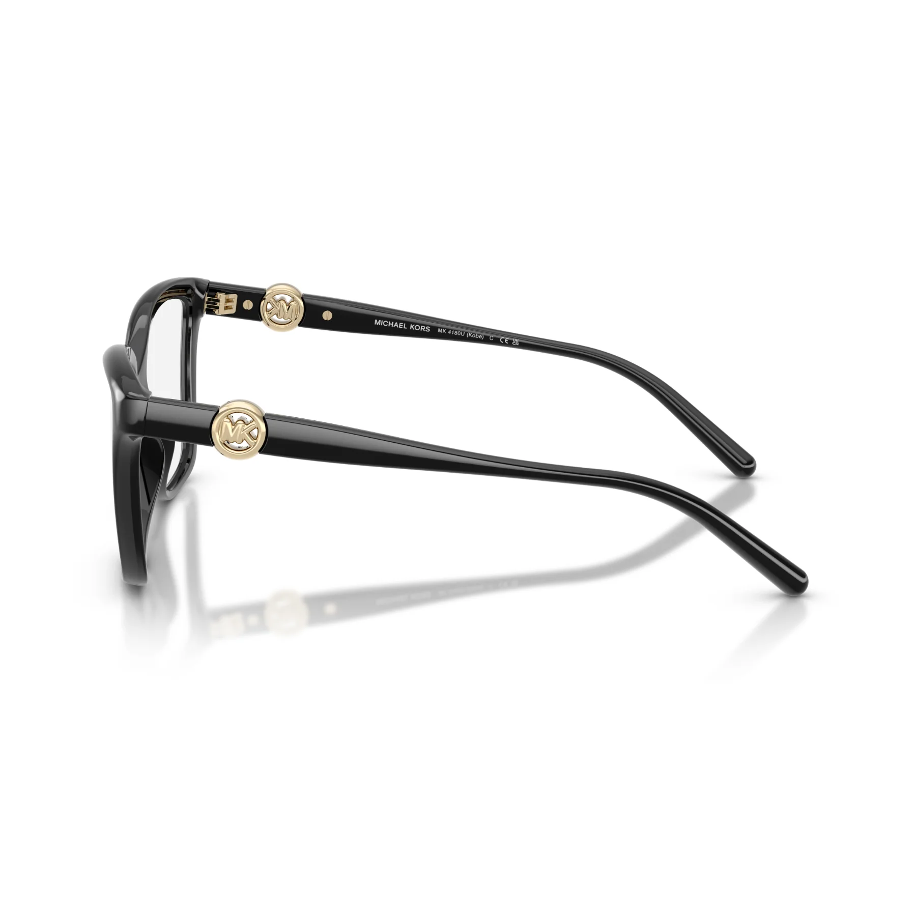 Lentes Oftálmicos Michael Kors MK4180U Kobe Black Negro - Image 3