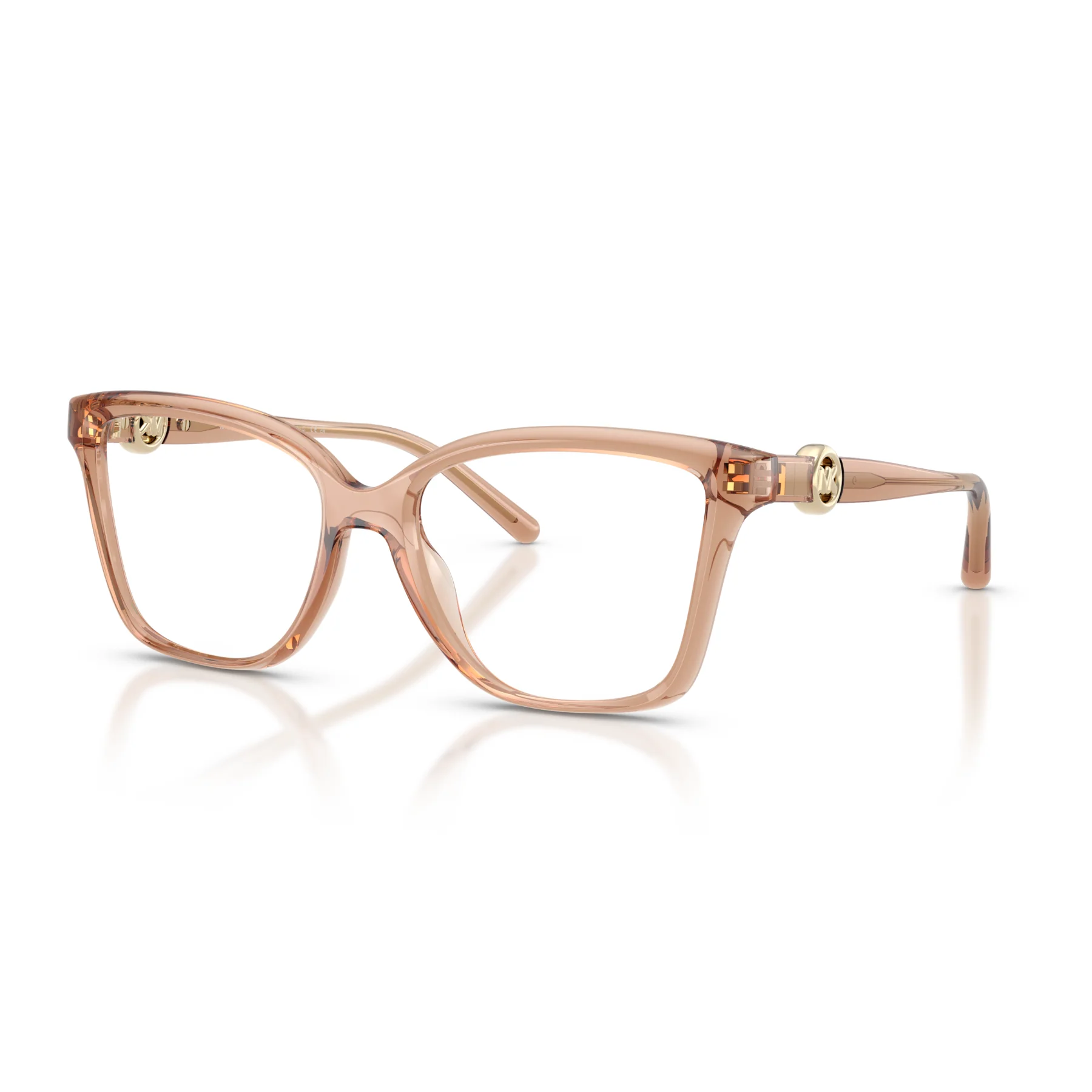 Lentes Oftálmicos Michael Kors MK4180U Kobe Light Brown Transparent Brown - Image 2