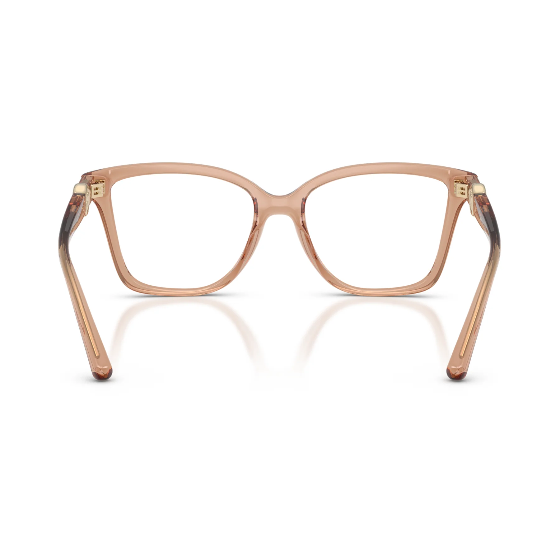 Lentes Oftálmicos Michael Kors MK4180U Kobe Light Brown Transparent Brown - Image 4