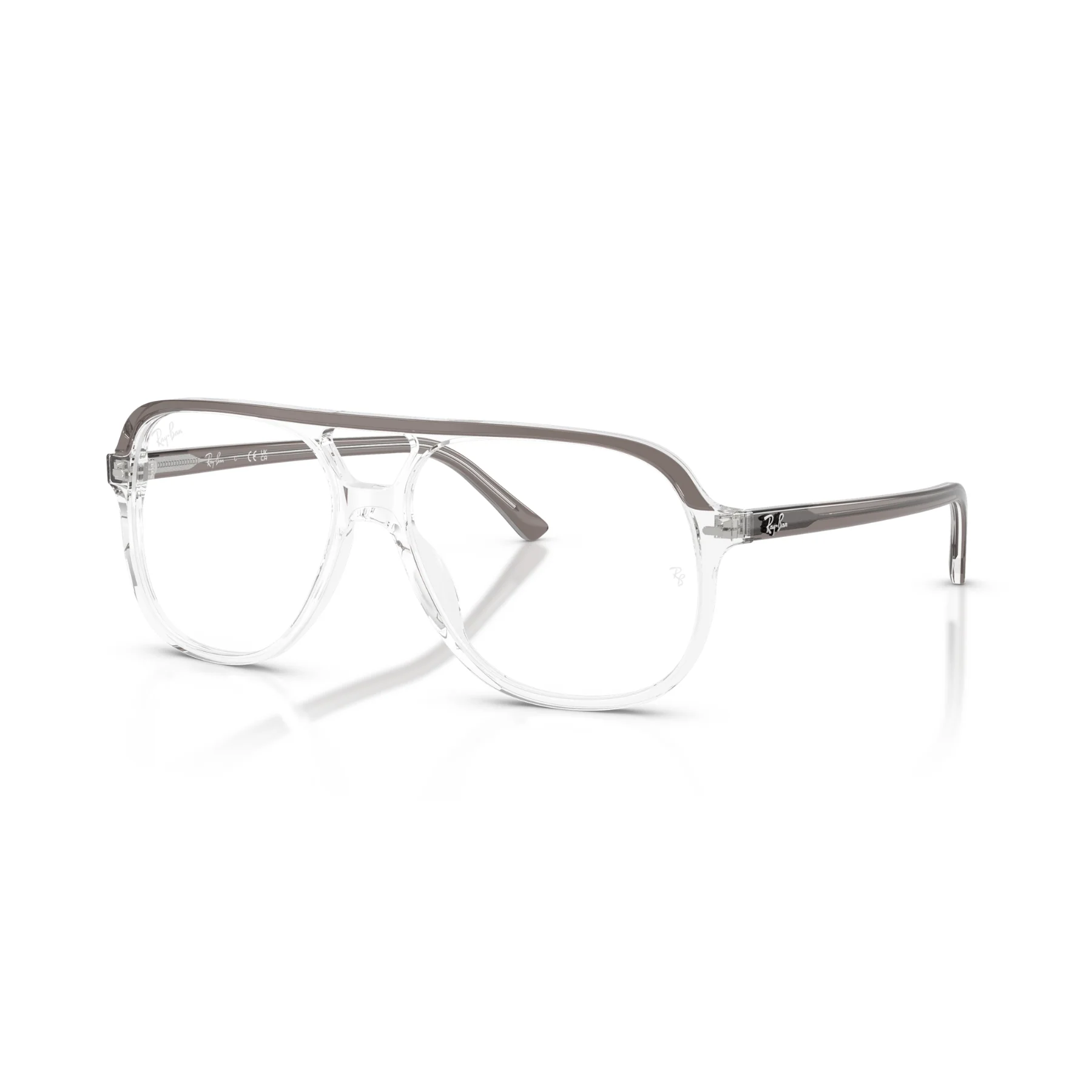 Armazón Ray-Ban RX5698 Grey On Transparent Gris - Image 2