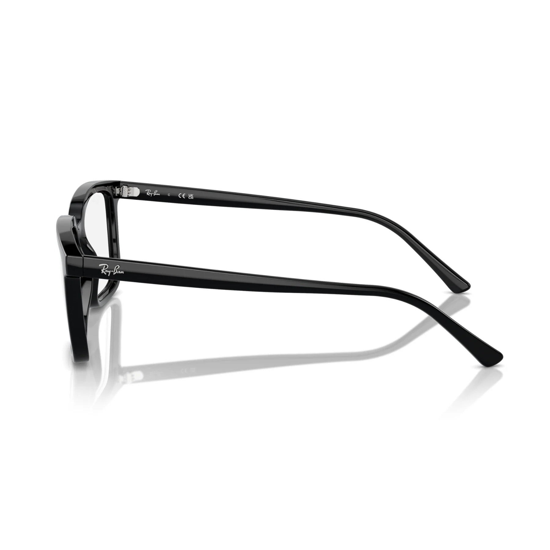 Lentes Oftálmicos Ray-Ban RX7239 Alain Black Negro - Image 4
