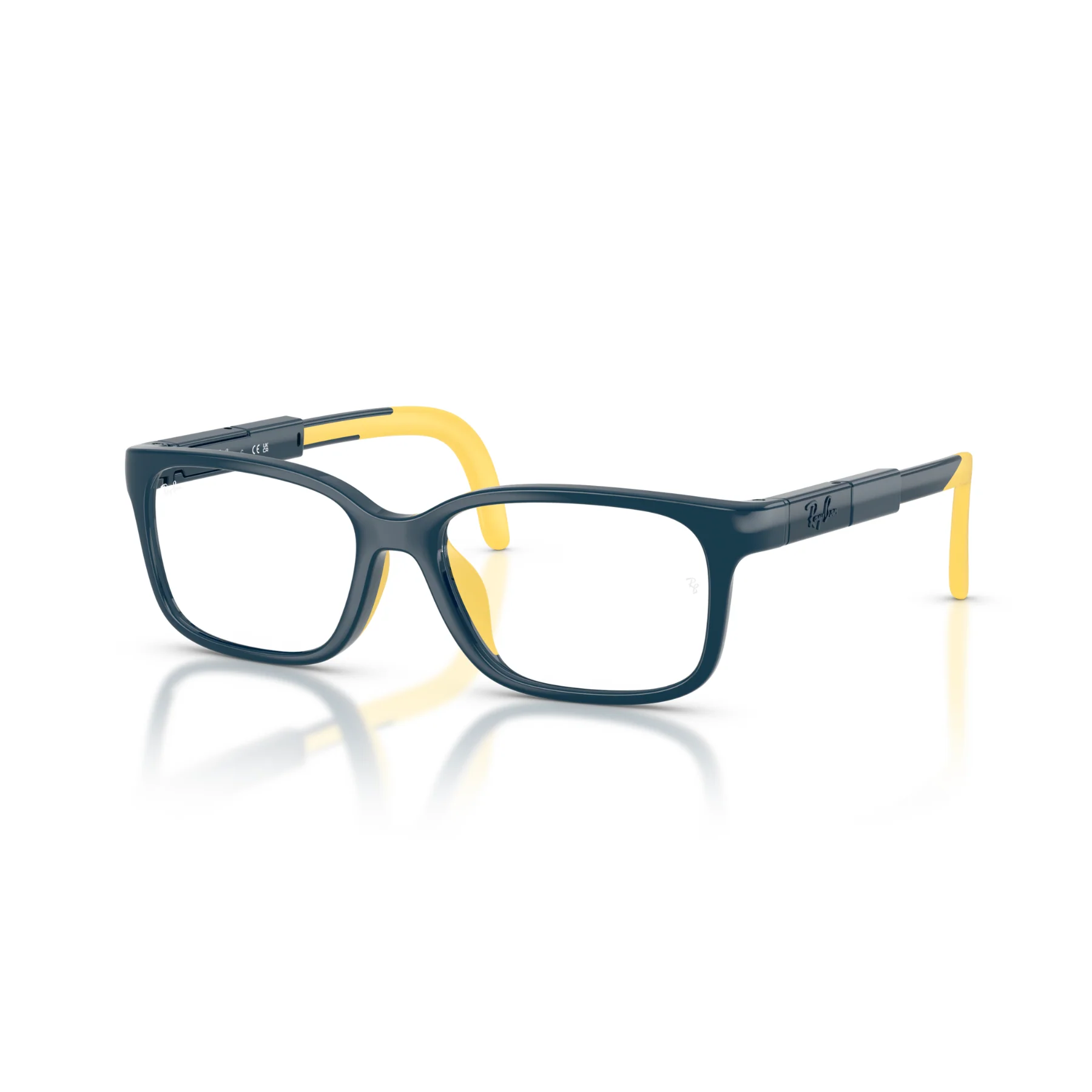 Lentes Oftálmicos Ray-Ban RYA1980 Blu And Yellow Azul - Image 2