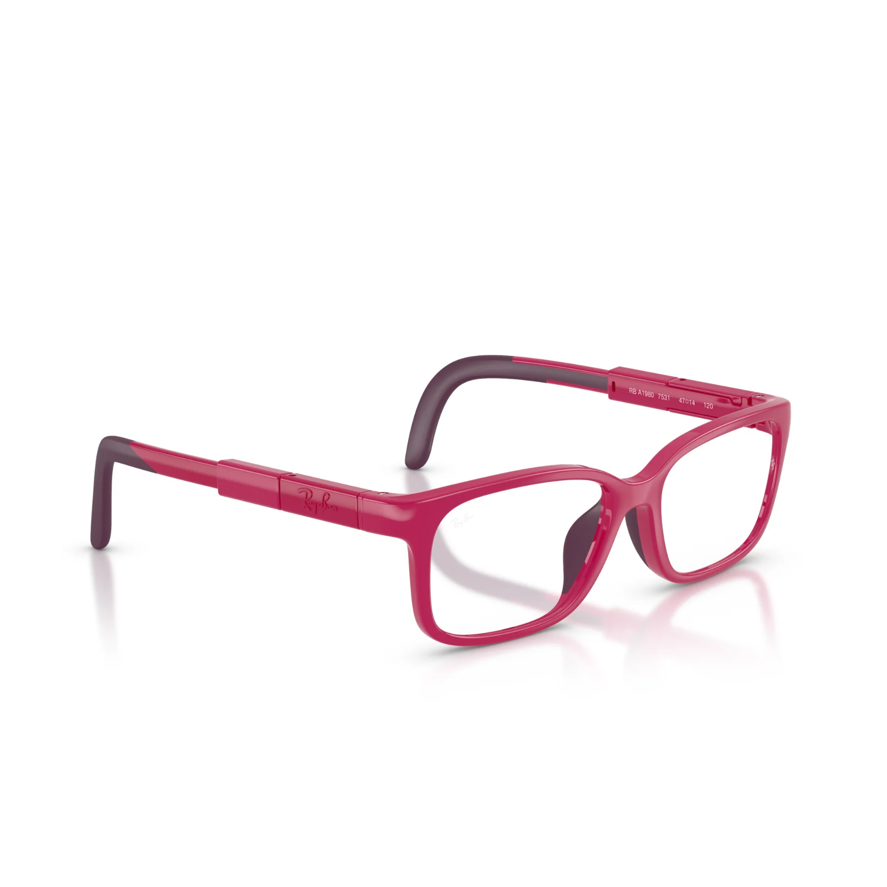 Armazón Ray-Ban RYA1980 Purple And Violet Mo Morado - Image 3