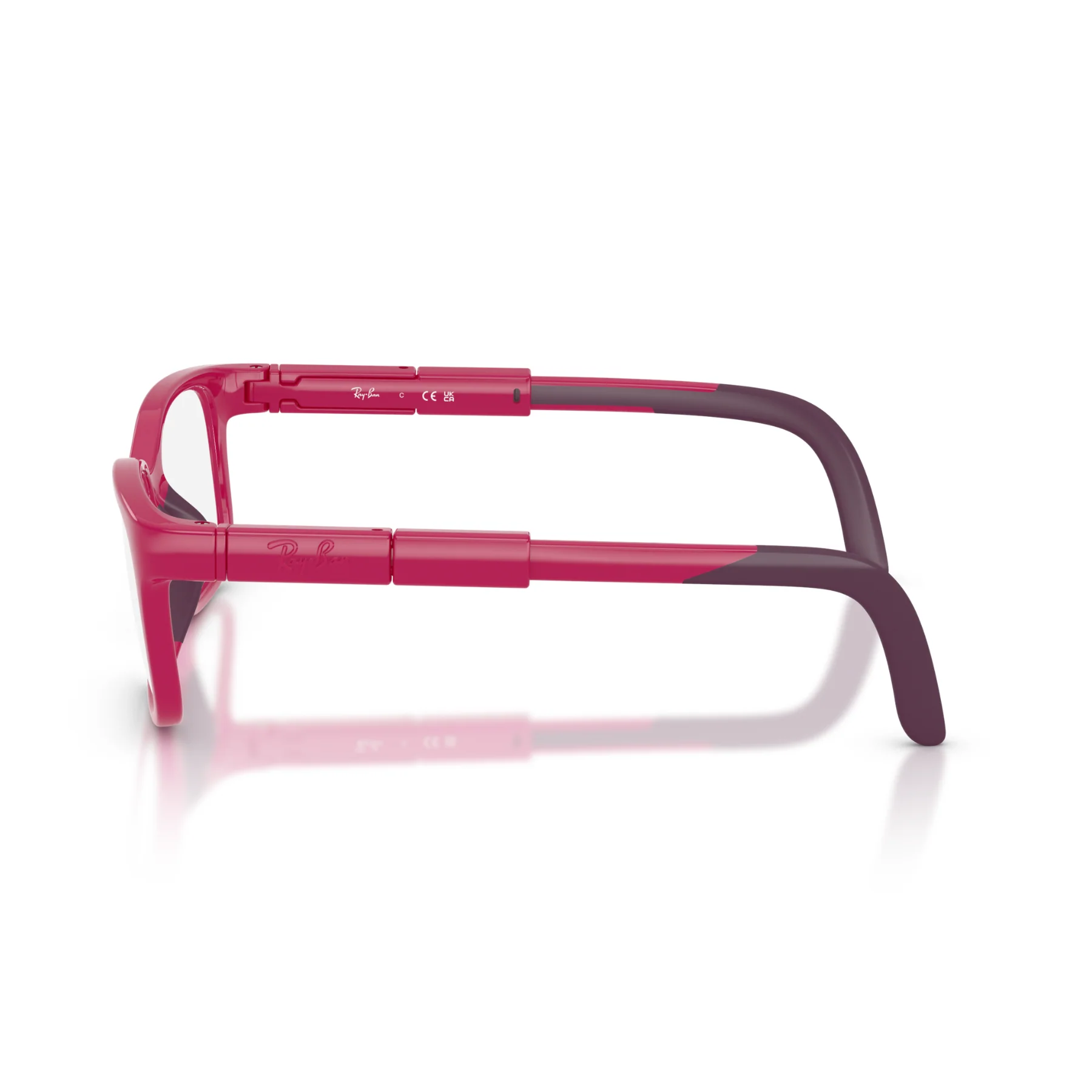 Armazón Ray-Ban RYA1980 Purple And Violet Mo Morado - Image 4