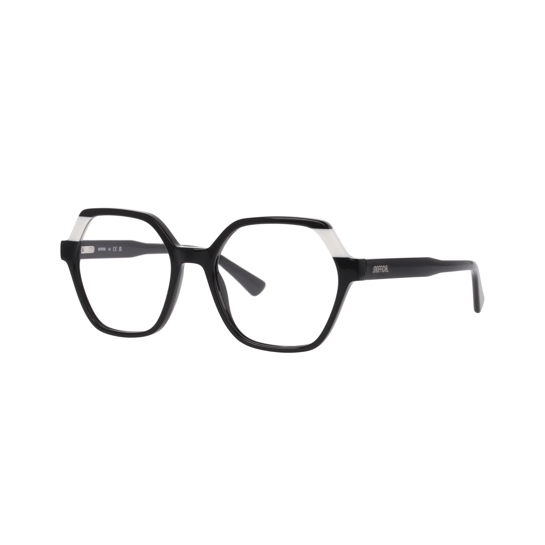 Lentes Oftálmicos Unofficial UO2240 Cream Lamination On Black Crema - Image 2