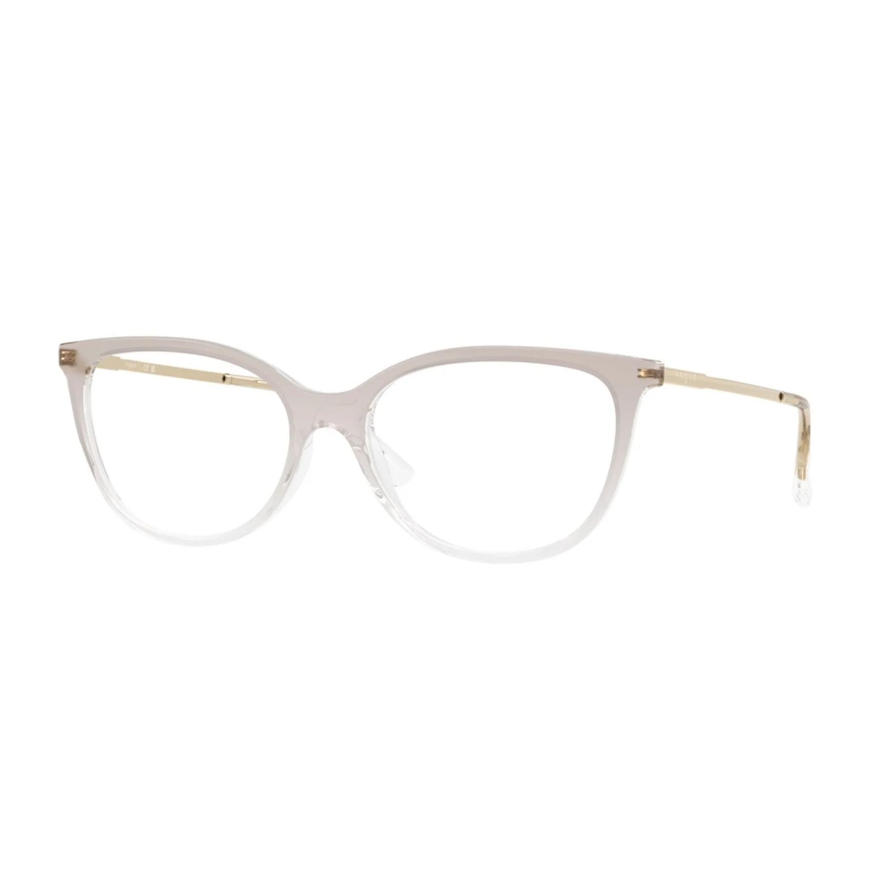 Lentes Oftálmicos Vogue Eyewear VO5673 Gradient Brown/Transparent Café - Image 2