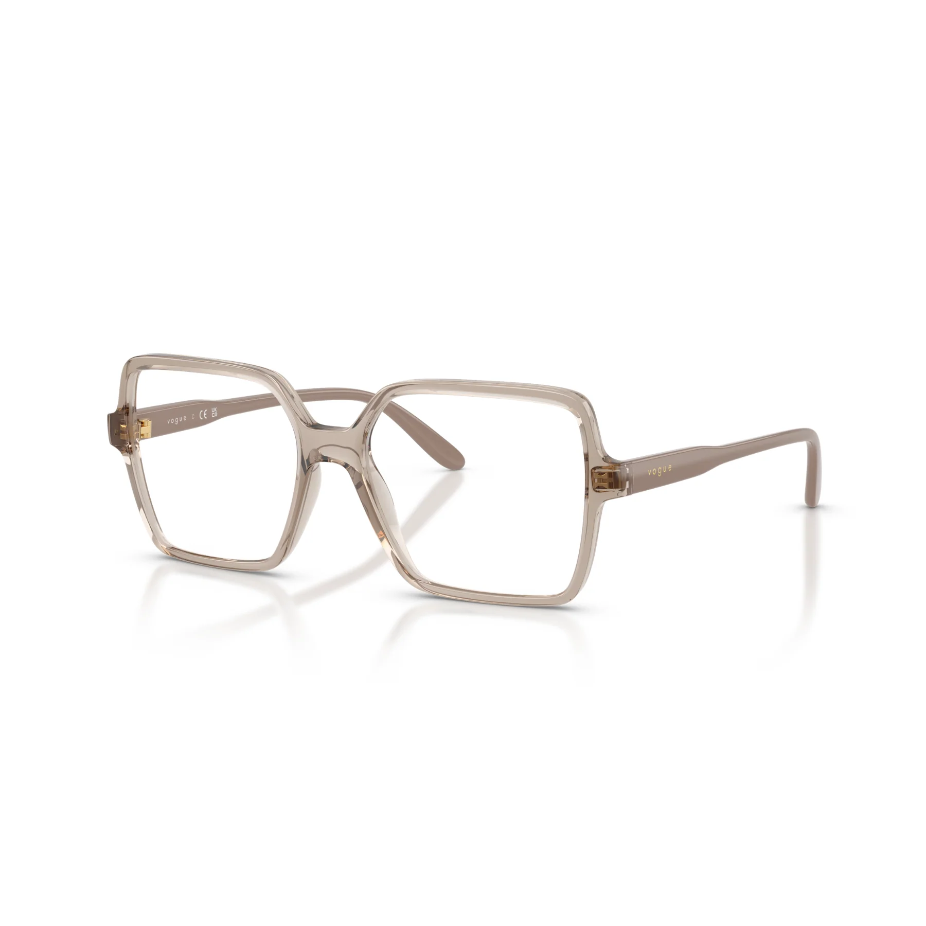 Lentes Oftálmicos Vogue Eyewear VO5702 Transparent Caramel Café - Image 2
