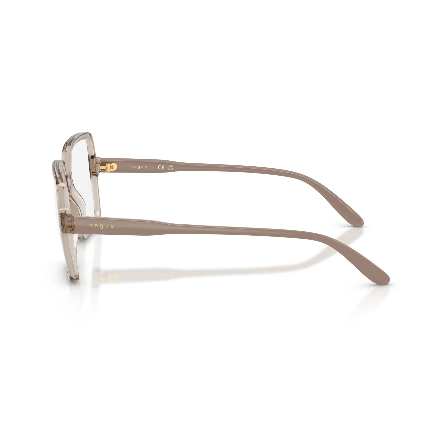 Lentes Oftálmicos Vogue Eyewear VO5702 Transparent Caramel Café - Image 3