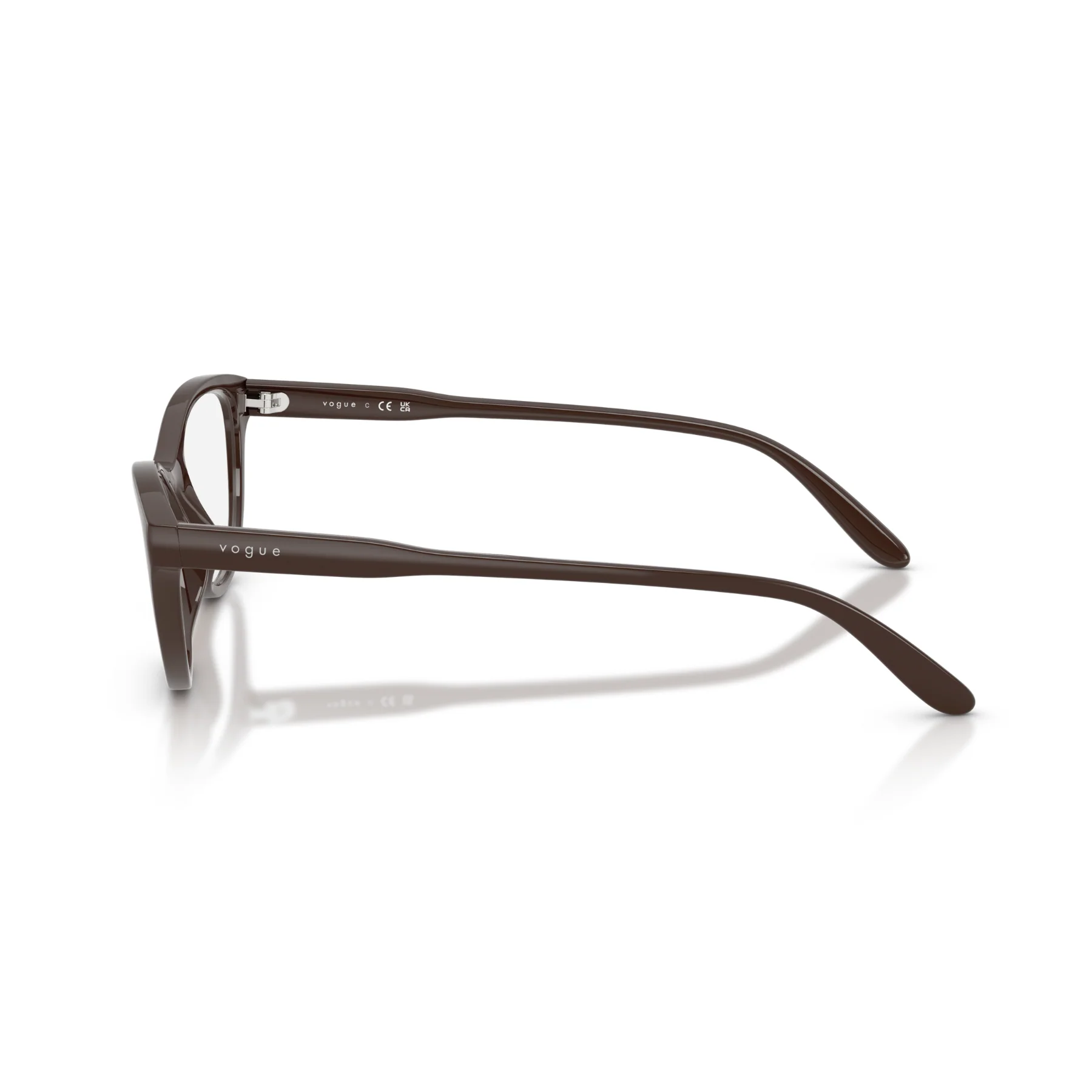 Lentes Oftálmicos Vogue Eyewear VO5703U Full Brown Café - Image 3