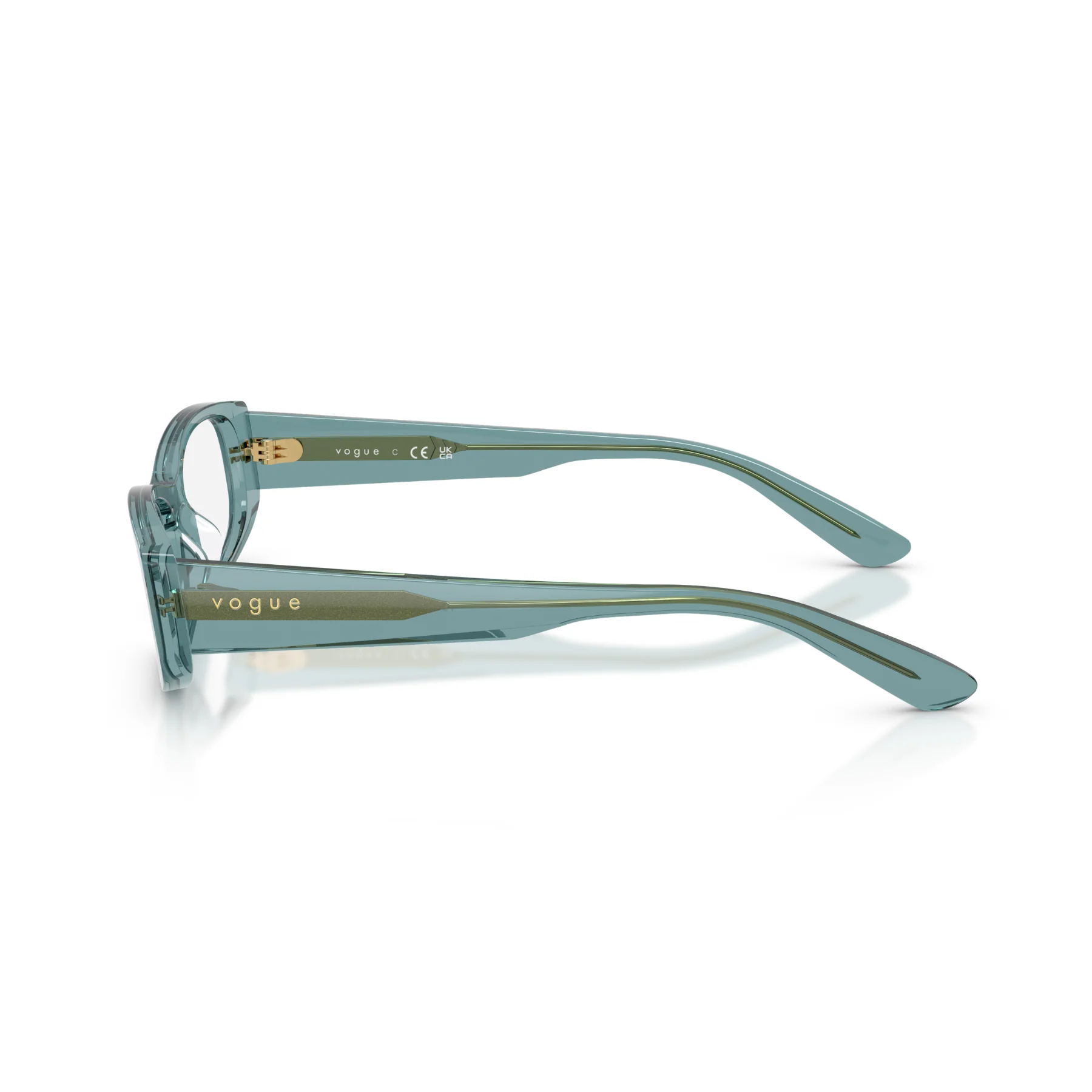Armazón Vogue VO5699U Transparent Blue Azu Azul - Image 3